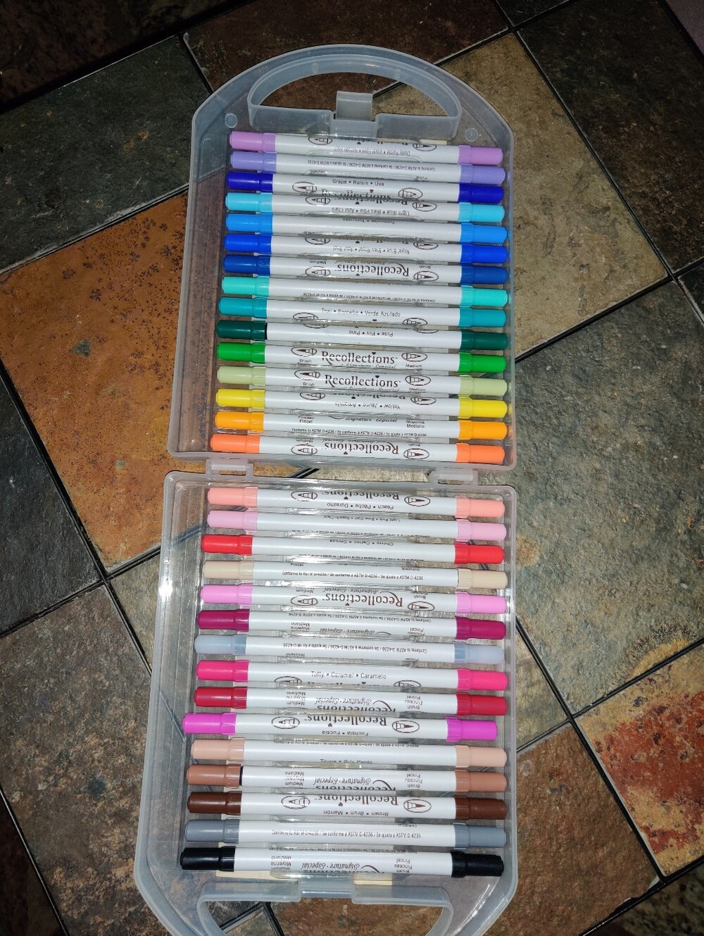 30-piece Recollections Stamp Marker Set - Picture 3 of 3